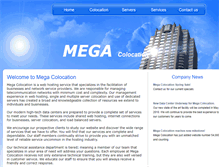 Tablet Screenshot of megacolocationonline.com